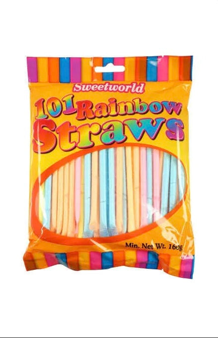 101 Rainbow Straws