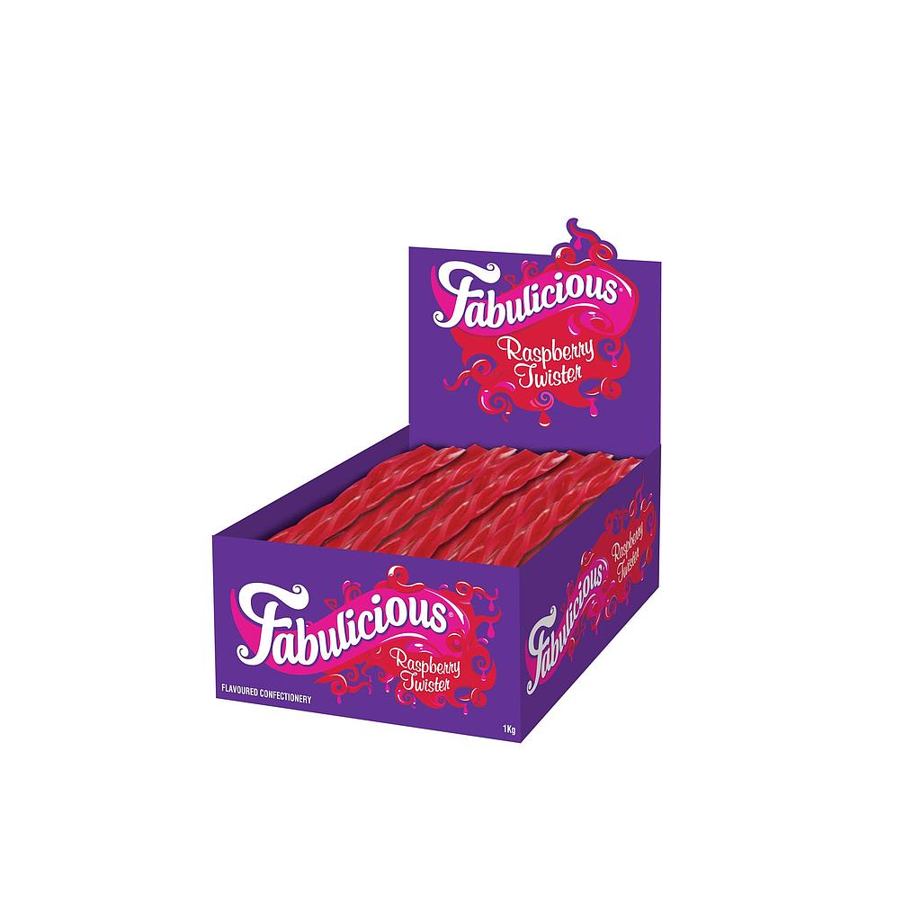 Fabulicious Raspberry Twisters 1kg
