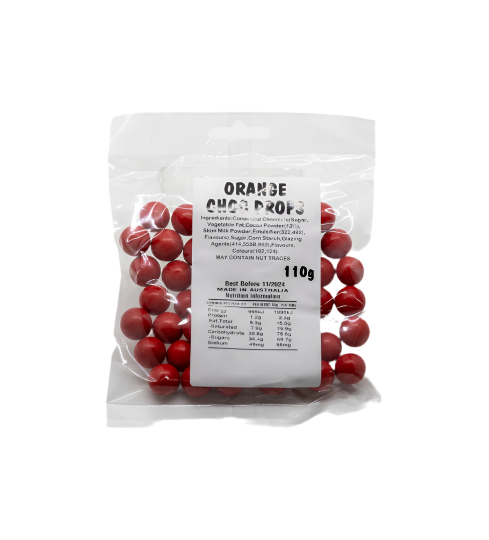 Orange Choc Drops