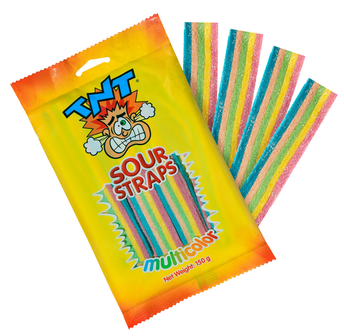 TNT Sour Straps (150g)