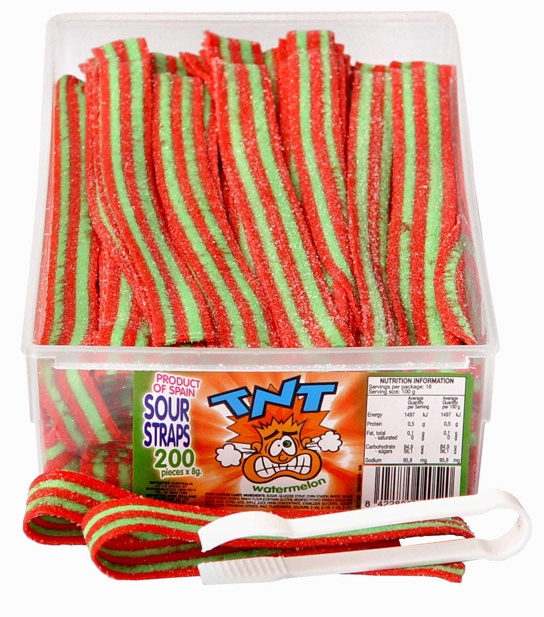 TNT Sour Straps (Watermelon)