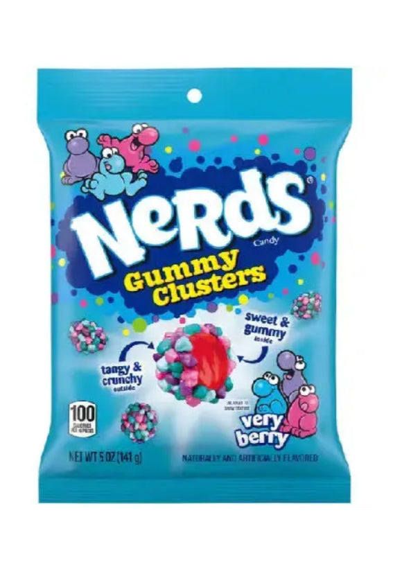 Nerds Very Berry Clusters 141g