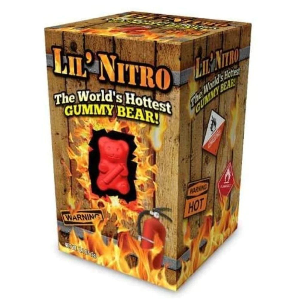 Lil’ Nitro The Worlds Hottest Gummy Bear’