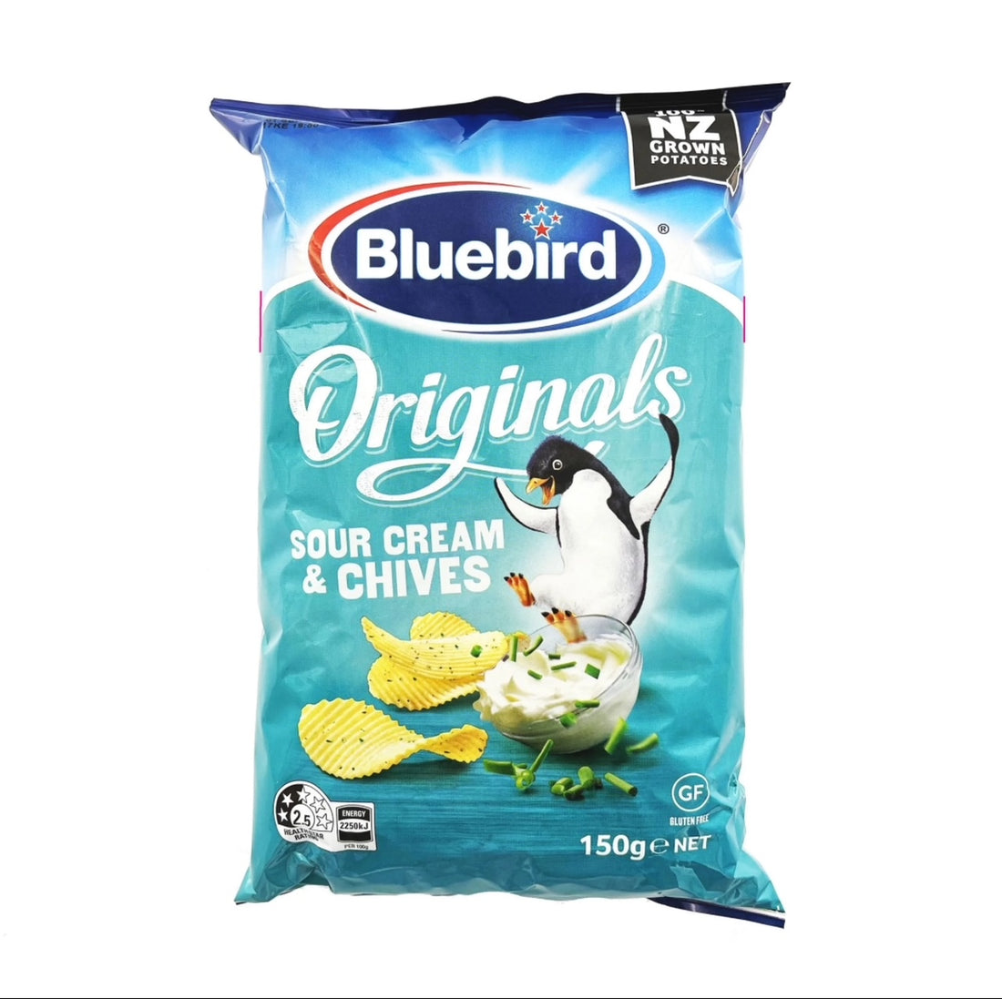 Bluebird Sour Cream Chives 150g