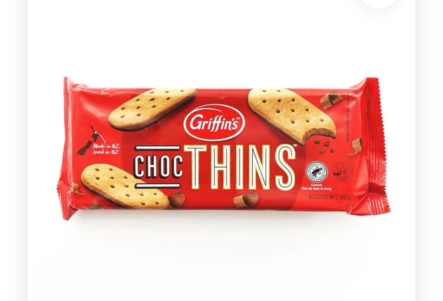 Griffins Mint Thins Biscuits