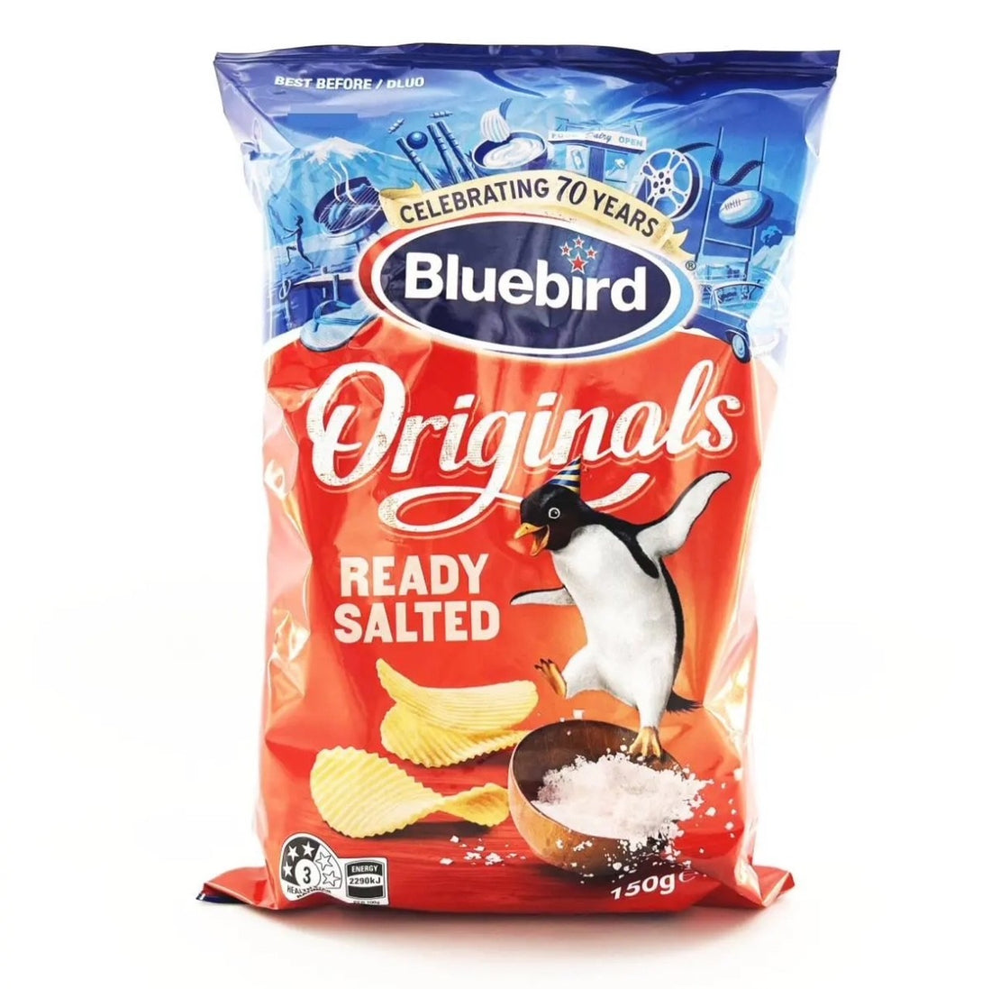 Bluebird Ready Salted 150g